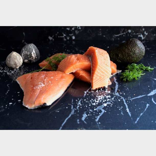 "Laksebffer" 1 kg - Lachssteak, salmon steaks